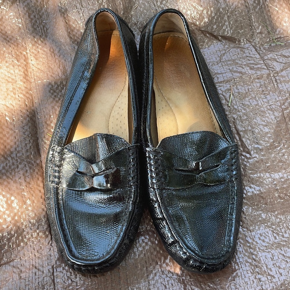 Ralph Lauren camila leather loafers